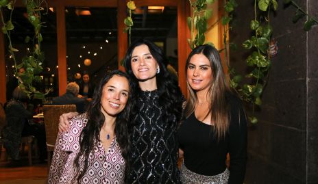  Mónica Mateos, Ale Cano y Bárbara Berrones.