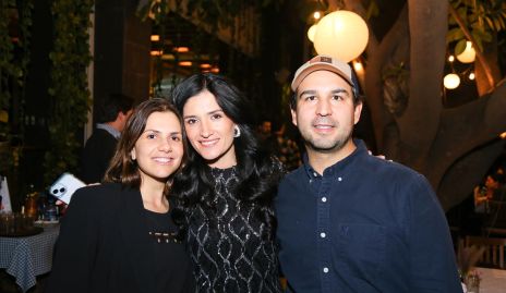  Valeria Siller, Ale Cano y Rubén Leal.