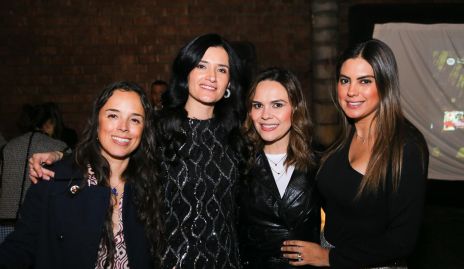  Mónica Mateos, Ale Cano, Alejandra Díaz de León y Bárbara Berrones.