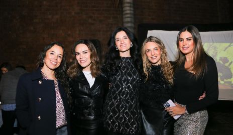  Mónica Mateos, Alejandra Díaz de León, Ale Cano, Priscila González y Bárbara Berrones.