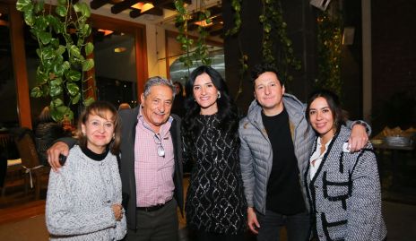  Perla Salazar, Pepe Canales, Ale Cano, José Canales y Alis Gómez.