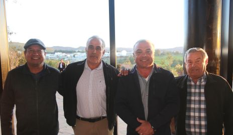  Francisco González, Roberto Navarro, Carlos Rodríguez y Emilio Villarreal.