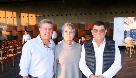  Galo Galván, Ana Laura Azcárraga y Benito González.