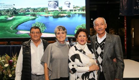  Benito González, Ana Laura Azcárraga, Tere y Miguel Fernández.