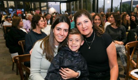  Gaby Labastida, Roberto Molina y Marus Hernández.