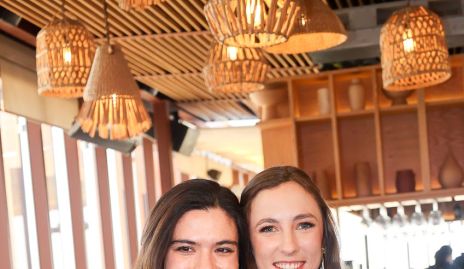  Montse Hampshire y Celina Gallegos.