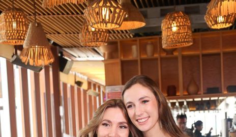  Celina Conde con su hija Celina Gallegos.