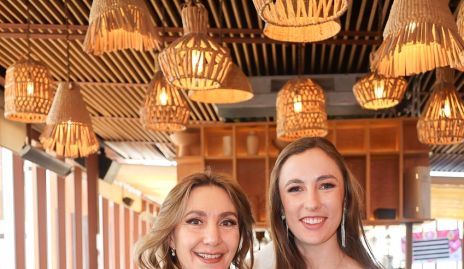  Celina Conde con su hija Celina Gallegos.