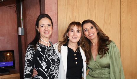  Milagros Gouyonnet, Ivonne Gouyonet y Fina Alcocer.