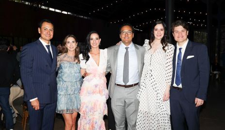  Ricardo Leos,  Marina Jourdain, Luli Lamas, Javier Campos, Mariana Lamas y Jordi Madrigal.