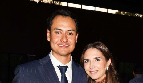  Marina Jourdain y Ricardo Leos, padrinos de Patricio.