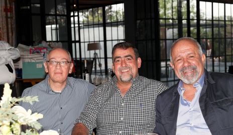  Manuel de Alba, Pascual Leos y Eduardo Estrada.