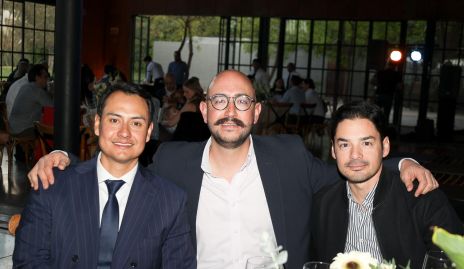  Ricardo Leos, Eduardo Morales y Miguel Torres.
