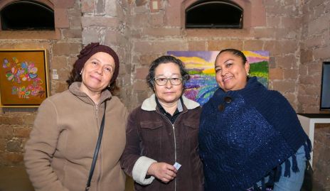  Corina Ruiz, Alma Maya y Araceli Rodríguez.