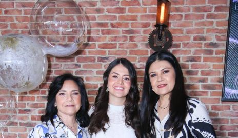  Ana Rangel, Andrea Ortiz y Ana Ávila.