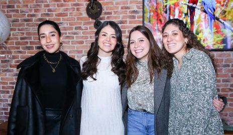  Alicia, Andrea Ortiz, Fernanda Noyola y Lorena.