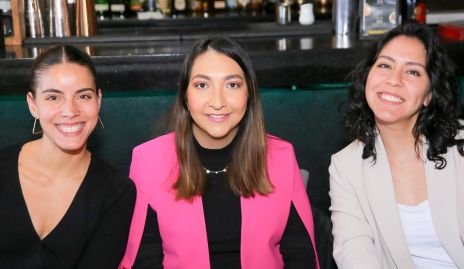  Dani Guzmán, Marcela Patiño y Michelle Peralta.