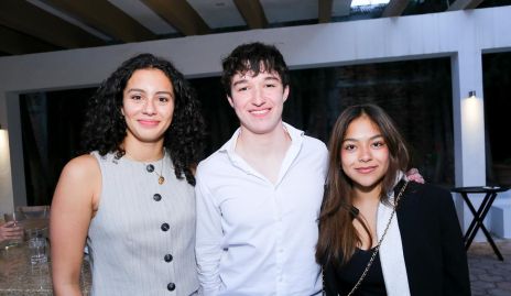  Marcia Alesandra, Santiago Ávila y Nuria Torrescano.