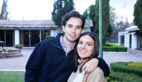  Diego González y Daniela Galán.