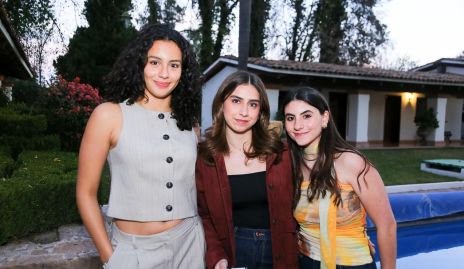  Marcia Alfonso, Nuria Torrescano y Xime Conde.