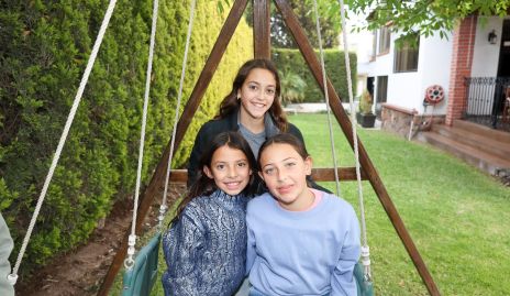  Fer, Luciana y María Emilia.
