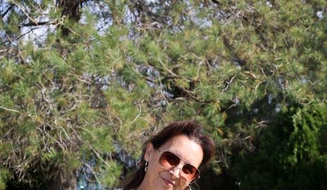  Amparo Camacho con su nieta Paula Labastida.