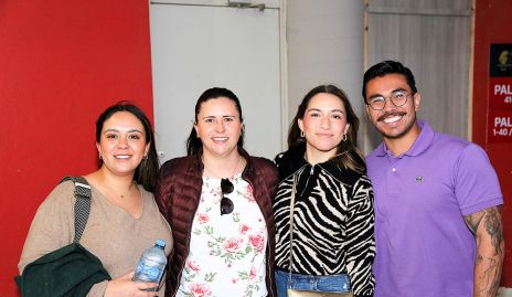  Mónica del Castillo, Geo Rivera, Ana Paty Gerardo y Héctor Flores.