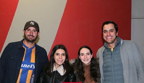  Polo Córdova, Ilse Lázaro, Marcela Ortiz y Omar Díaz.