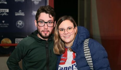  Santiago del Villar y Marcela Michel.