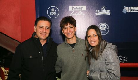  Jesús Jiménez, Juan Pablo Jiménez y Sandra Lara.