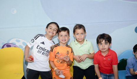  Amadeo, Pablo y Franco.
