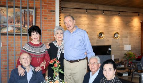  Lucy Stahl, Francisco Artolózaga, Margarita Cataño, Alfredo Lujambio, Eduardo Cabal y Gloria Cabal.