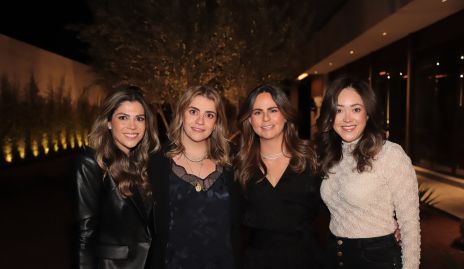  Imelda Martínez, Daniela Muriel, Marianne Velasco y Roberta Martínez.