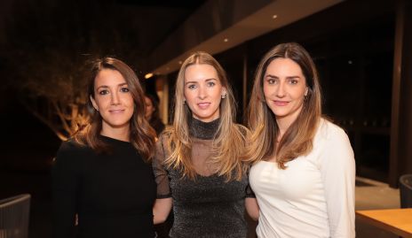  Marcela Rivero, Daniela Borbolla y Susana de la Fuente.