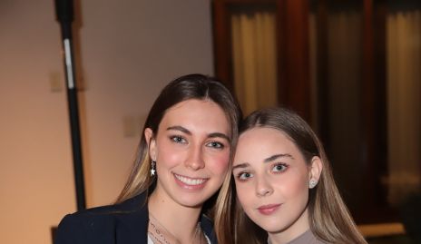  Giulia Sarocchi y Joaquina Morales.