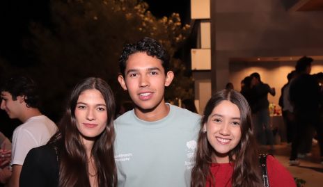  Loretta Abud, Diego Méndez y Montse Ruiz.