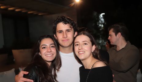  Natalia del Río, Eugenio Aranda y Ana Luisa Cerda.