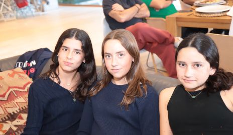  Carlota Lebrija, Paula Torres y Maite Quibrera.