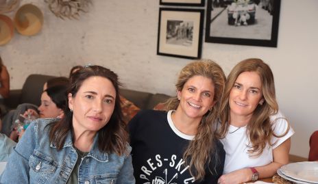  María José Abaroa, Lu López y Lorena Quiroz.