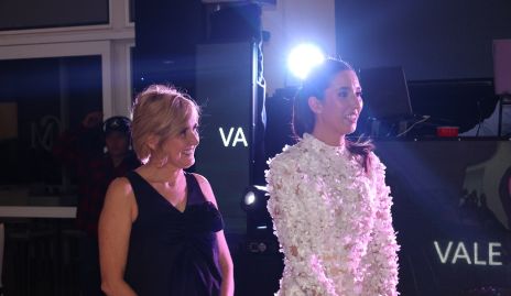  Valeria Alcalde con su mamá Silvia Aguilar.