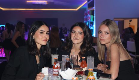  María José Hernández, Daniela Conde y Anabella Mercado.