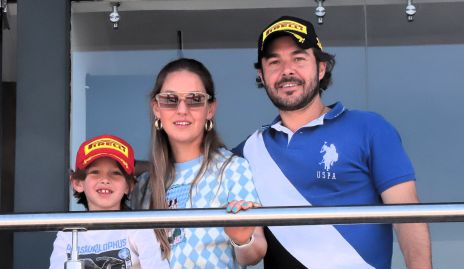  Familia Zamanillo Torres, Santiago, María y Santiago.