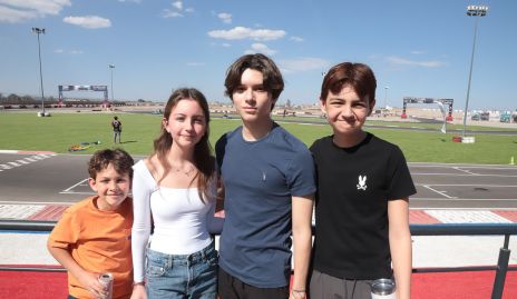  José Miguel Fernández, Ana Sofía Fernández, Daniel Álvarez y Guillermo Fernández.