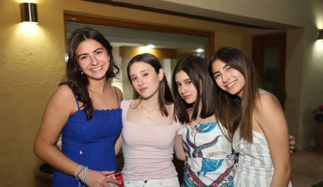  Paty Gómez, Ale Galán, Corina Casillas y Marisa Gómez.