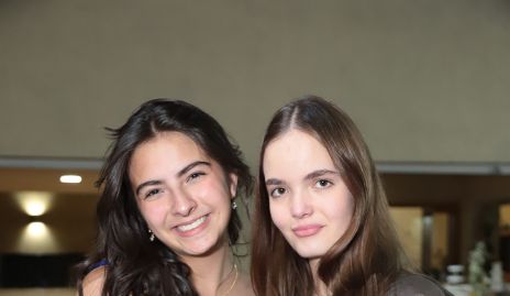  Paty Gómez e Inés Martínez.