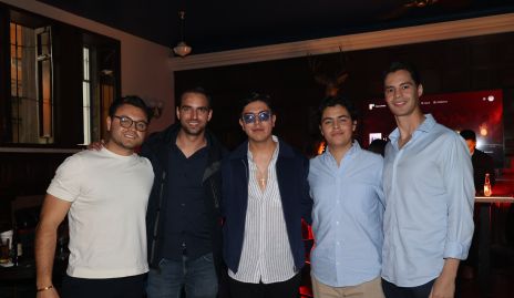  Alan Arriaga, Patricio Maza, Jesús Ortiz, Santiago Maza y Rodrigo Salces.