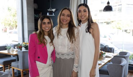  Rocío de la Vega, Edith Leyva y Andrea de la Torre.