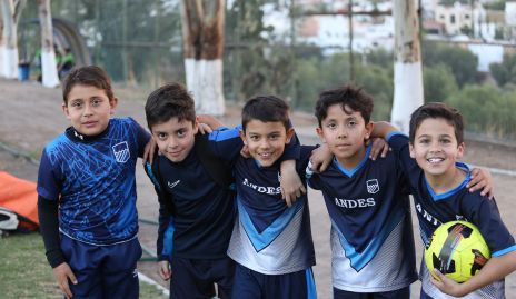  Rodrigo Mendizábal, Andrés Medina, Juan Carlos Feres, Diego Guerrero y Alonso Franco.