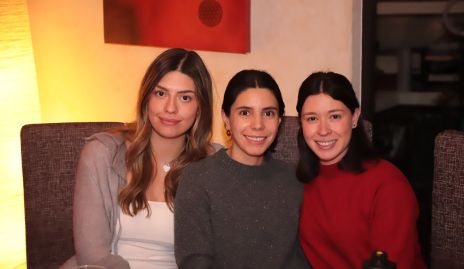  María José Macías, Ilse Lázaro y Montse Del Valle.