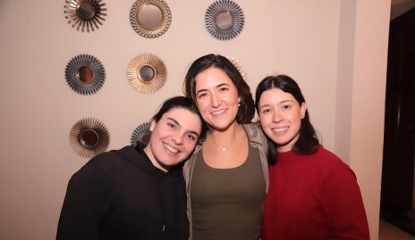  Catalina Esper, Ana Paula González y Montse del Valle.